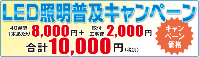  LED�Ɩ����y�L�����y�[��